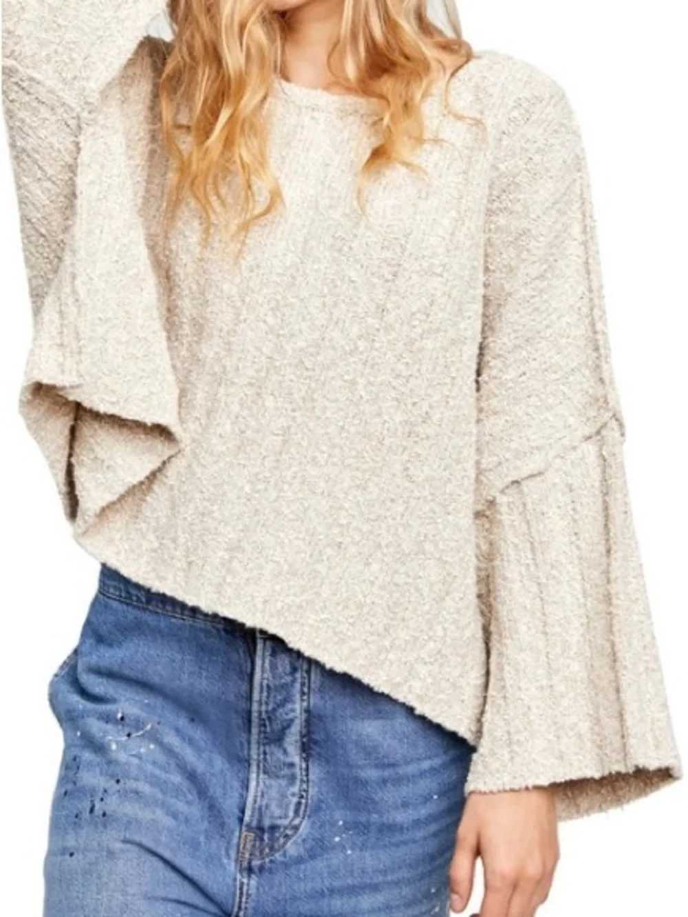 Free People Good Day Pullover Sweater